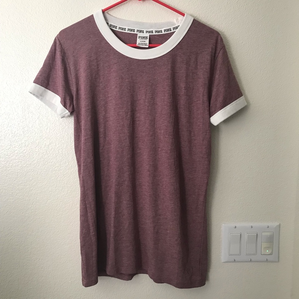 Victoria’s Secret PINK Ringer Tee - Sz Medium